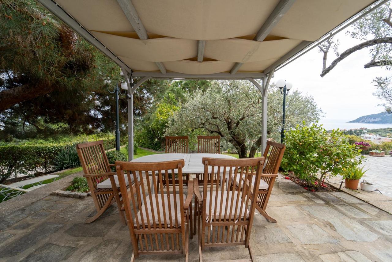 PalaiónTsiflíkion Villa Elia Kavala - Mediterranean Holiday Villa מראה חיצוני תמונה