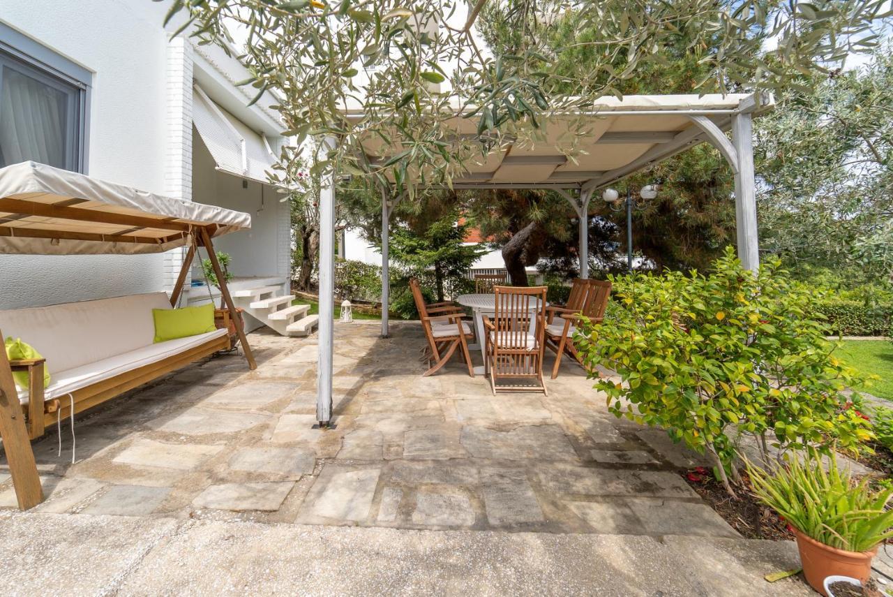 PalaiónTsiflíkion Villa Elia Kavala - Mediterranean Holiday Villa מראה חיצוני תמונה