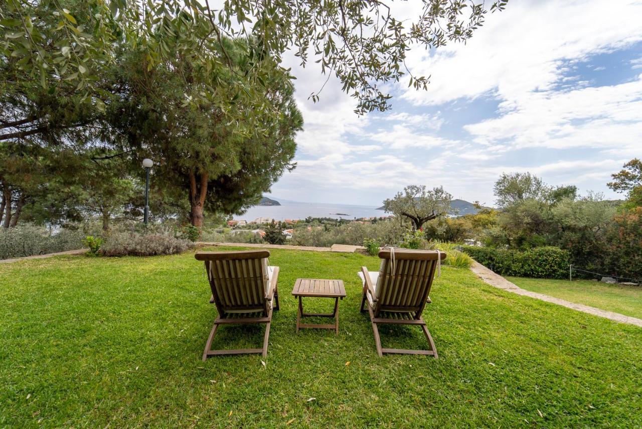 PalaiónTsiflíkion Villa Elia Kavala - Mediterranean Holiday Villa מראה חיצוני תמונה