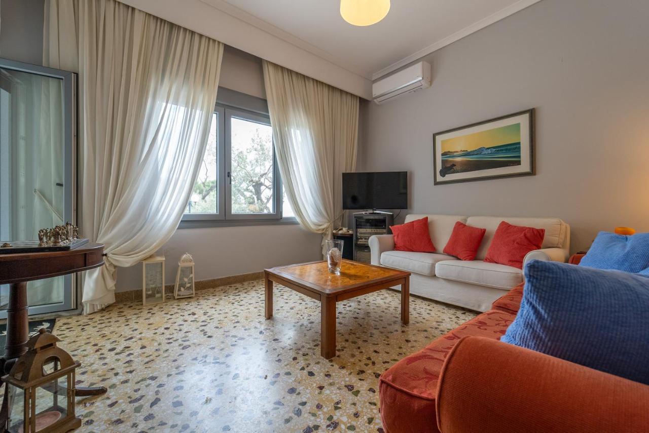 PalaiónTsiflíkion Villa Elia Kavala - Mediterranean Holiday Villa מראה חיצוני תמונה